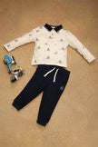 One Friday Infant Boys T-Shirt With Track Pant Set