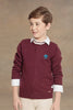 One Friday Kids Boys Burgundy Sweater