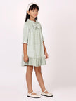 One Friday Mint Solid Dress - One Friday World