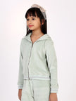 One Friday Mint Zipper Hoody