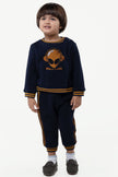 One Friday Baby Boys New born Navy Blue Alien Track Suit