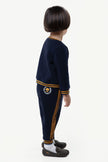 One Friday Baby Boys New born Navy Blue Alien Track Suit