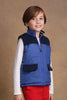 One Friday Kids Boys Dual coloured Sleeveless Jacket