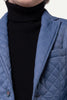 One Friday Kids Boys Blue Quilted Blazer