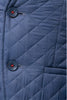 One Friday Kids Boys Blue Quilted Blazer