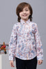 One Friday Boys Paisley Printed Cotton Shirt