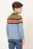 One Friday Blue Stripes Sweater