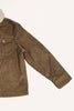 One Friday Kids Boys Green  Solid Jacket