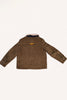 One Friday Kids Boys Green  Solid Jacket