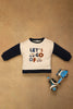 One Friday Baby Boys Off White Embroidered Sweat Shirt