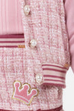 Pink  Boucle Jacket