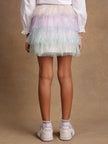 One Friday Kids Girls Multi Sequins Skirt