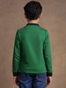 One Friday Kids Boys Green Solid T-shirt