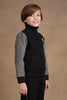 One Friday Kids Boys Black Solid Jacket