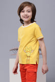 One Friday Kids Boys Cotton Design T-Shirt - One Friday World