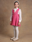 One Friday Girls Pink Boucle Dress