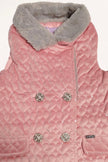 OneFriday Varsity Chic Pink Faux Fur Wonderland Coat for Girls