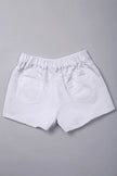 One Friday Girls Off White Denim Hot Shorts