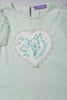 One Friday Girls Mint Round Neck Bambi Top - One Friday World