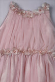 One Friday Girls Pearl Embellished Pink Party Dress - One Friday World