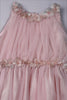 One Friday Girls Pearl Embellished Pink Party Dress - One Friday World