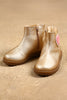 One Friday Girls Gold Solid Boots