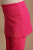 One Friday Kids Girls Pink Skirt With attached Jeggings