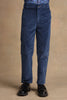 One Friday Kids Boys Navy Blue Straight Fit Trouser