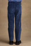 One Friday Kids Boys Navy Blue Straight Fit Trouser