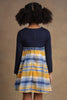 One Friday Kids Girls Multi Checks Dress