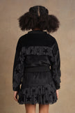 One Friday Kids Girls Black Crop Jacket