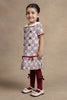 One Friday Baby Girls Red & White Checks Dress