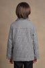 One Friday Kids Boys Black Checks Jacket