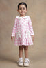 One Friday Baby Girls Pink & White Check Dress