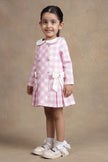 One Friday Baby Girls Pink & White Check Dress