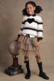 One Friday Girls Multi Stripes Sweater