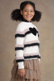 One Friday Girls Multi Stripes Sweater