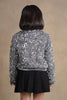 One Friday Kids Girls Grey Sequins Jacket