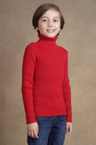 One Friday Kids Boys Red Solid Jumper