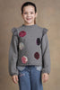 One Friday Kids Girls Grey Pullover Top