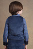 One Friday Kids Boys Blue Waist Coat