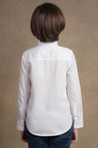 One Friday Boys White Full Sleeves Collared Shirt