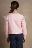 One Friday Kids Girls Pink Solid  Top