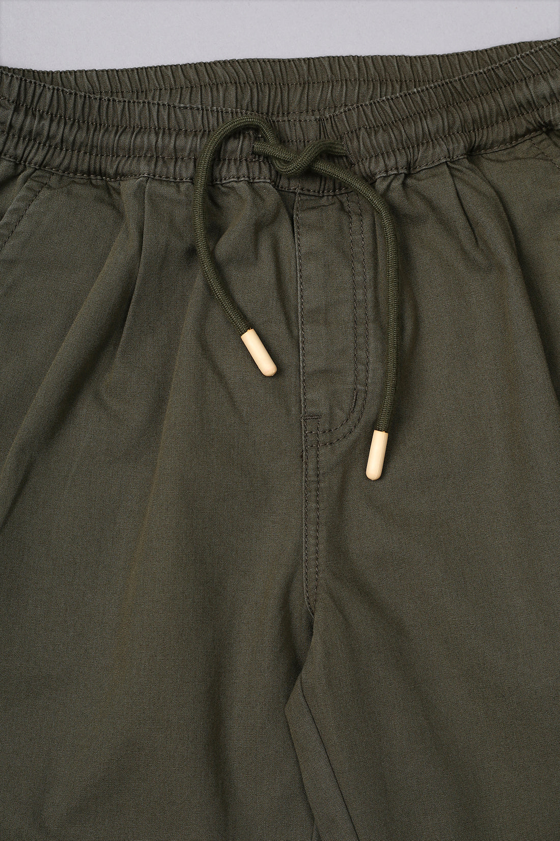 One Friday Boys Sage Green Solid Jogger