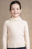 One Friday Kids Girls Creme Jumper