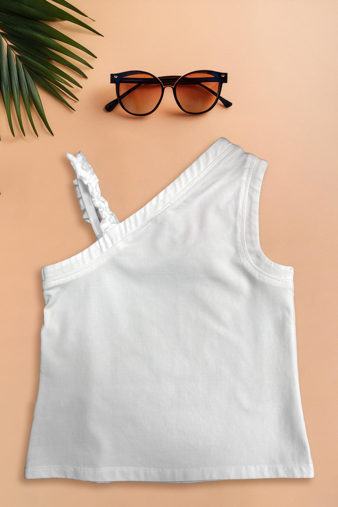 One Friday Girls Disney Bambi White sleeveless Top