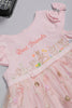 One Friday Baby Girls Pink Cotton Sweetheart Dress - One Friday World