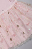 One Friday Baby Girls Pink Cotton Sweetheart Dress - One Friday World