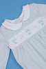 One Friday Infants Girls Blue Peter Pan Cotton Sleepsuit - One Friday World