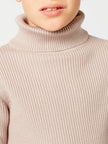 One Friday Beige Solid Jumper